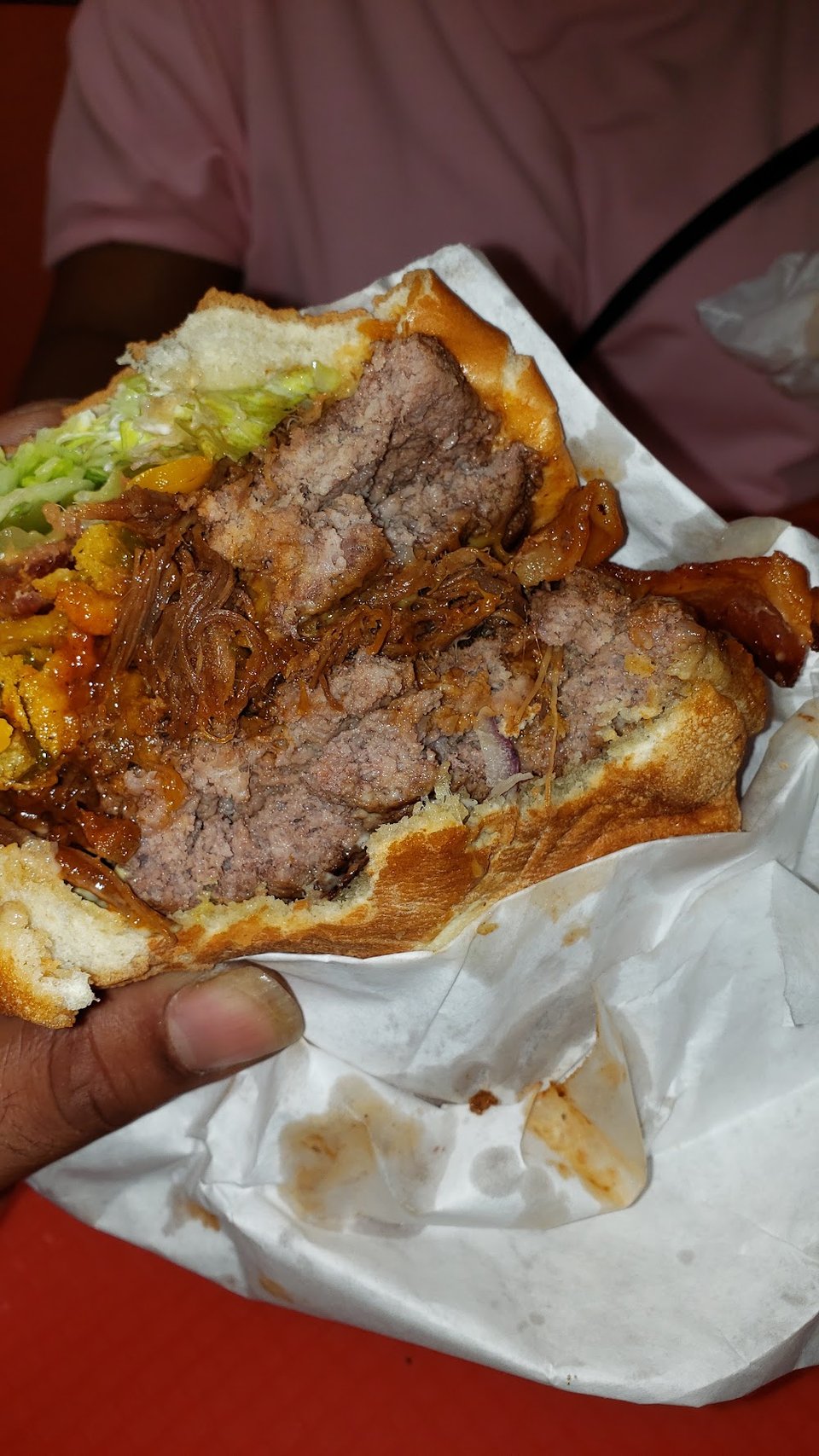 Double Bacon Burger